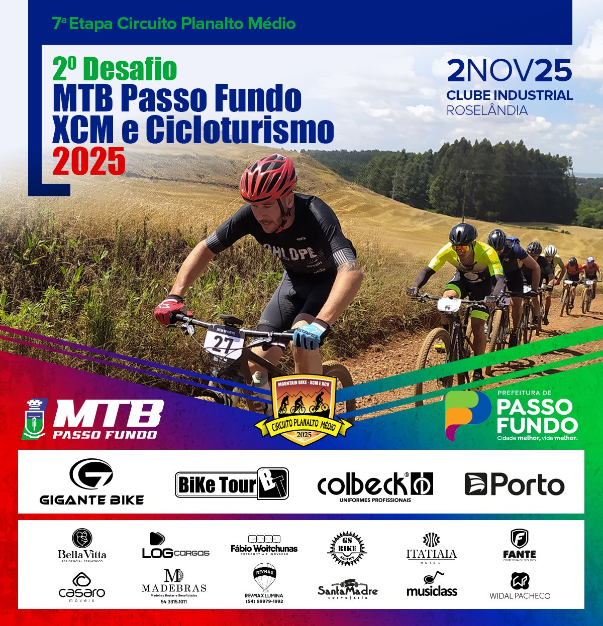 Imagem do evento 2º Desafio MTB Passo Fundo e Cicloturismo