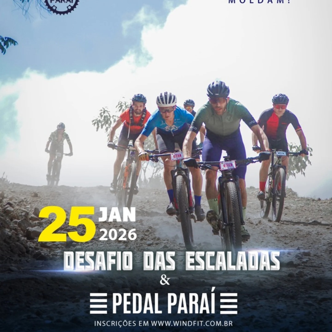 Imagem do evento Desafio das Escaladas - Pedal Paraí