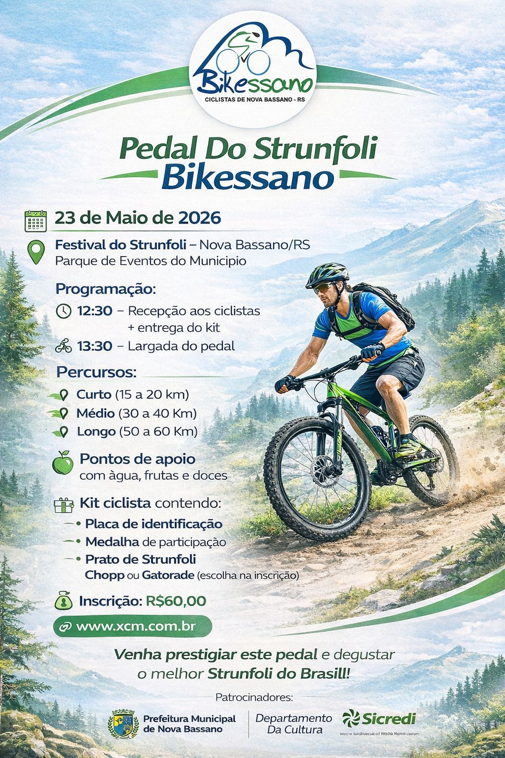Imagem do evento Pedal do Strunfoli Bikessano